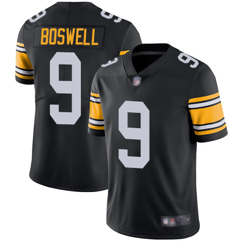 Youth Pittsburgh Steelers Football 9 Limited Black Chris Boswell Alternate Vapor Untouchable Nike NFL Jersey